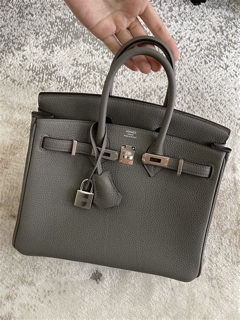 hermes gris etain vs etoupe|birkin etoupe 25.